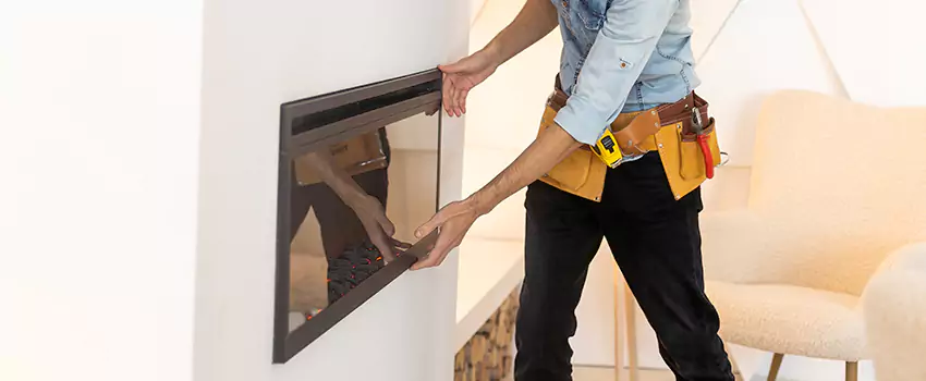 Metal Fireplace Installation in Evans, Georgia