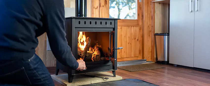 Open Hearth Wood Fireplace Installation in Evans, GA
