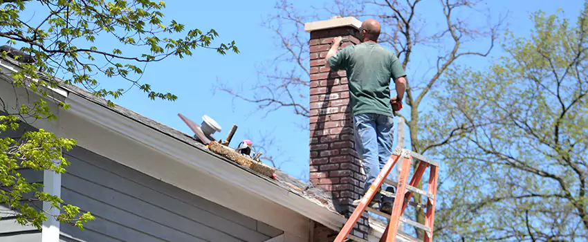 Vinyl and PVC Chimney Flashing Installation in Evans, GA
