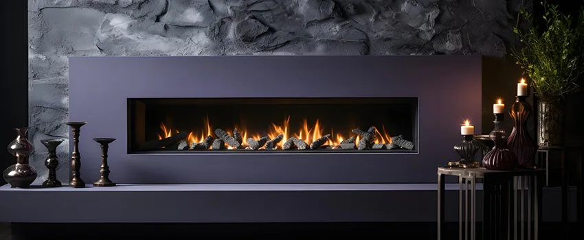 Ember Bed for Ventless Gas Fireplace in Evans, GA